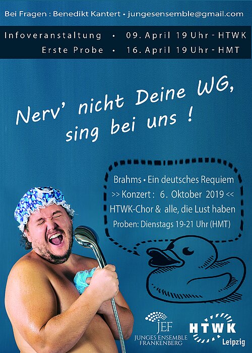 Infoveranstaltung zum Probenstart des HTWK-Chors Infoveranstaltung zum Probenstart des HTWK-Chors