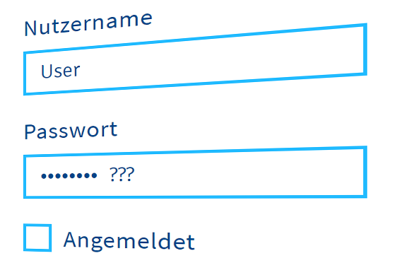 Screenshot: Passwort ändern