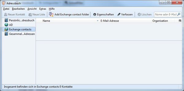 Screenshot exchange contact