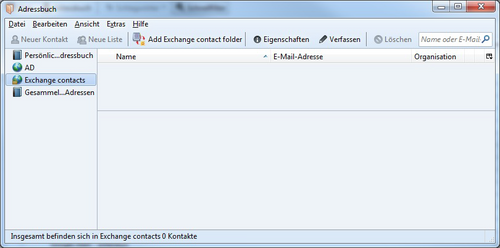 Screenshot Adressbuch zu Schritt 1.