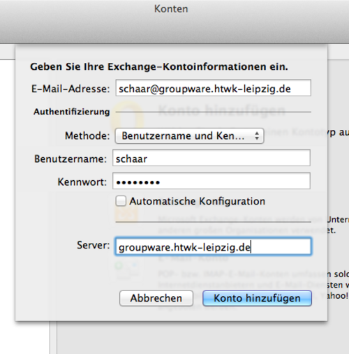 Screenshot Konten zu den Schritten 9 bis 10.