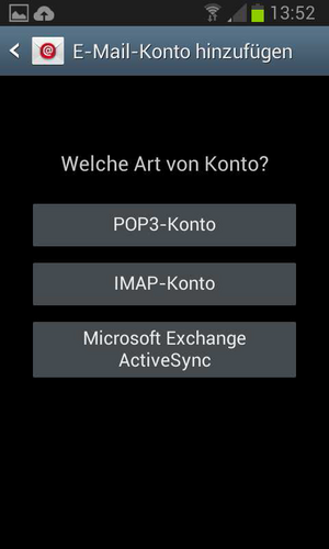 Screenshot Kontoart zum Schritt 4.