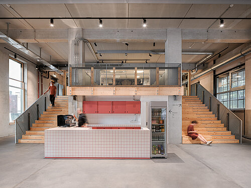 Impact Hub Berlin at CRCLR House für LXSY Architekten