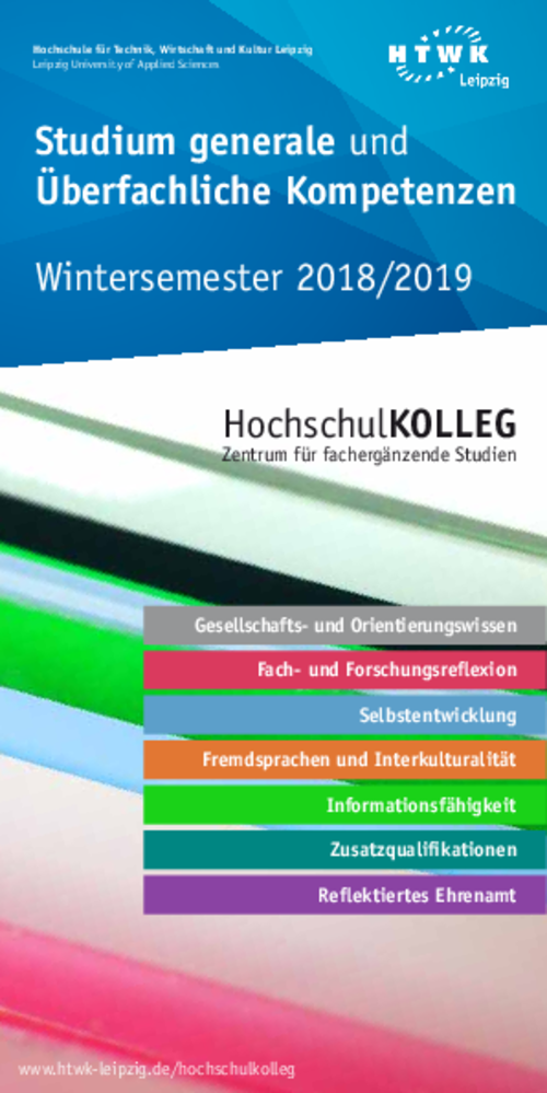 Einschreibung Studium generale & Überfachliche Kompetenzen Einschreibung Studium generale & Überfachliche Kompetenzen