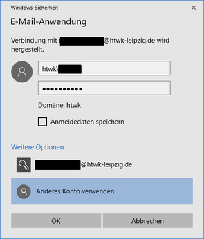 Screenshot Windows Sicherheit