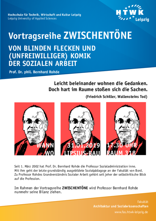 ZWISCHENTÖNE - Abschiedsvorlesung Prof. Dr. phil. Bernhard Rohde ZWISCHENTÖNE - Abschiedsvorlesung Prof. Dr. phil. Bernhard Rohde