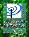 Screenshot Button "eduroam"