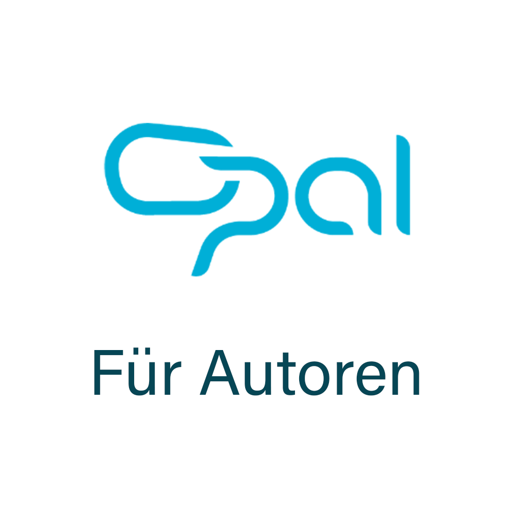 Das Opal-Logo mit den darunter stehenden Worten "Für Autoren".
